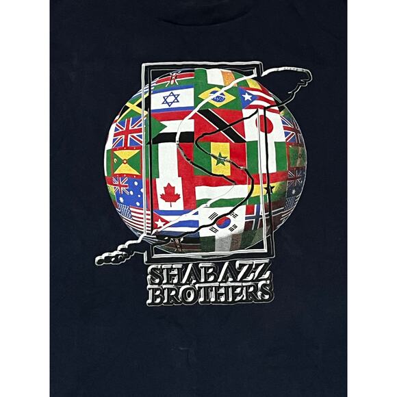 Shabaz Z Brothers Navy Men’s Long Sleeve Size X-Large - Picture 4 of 6